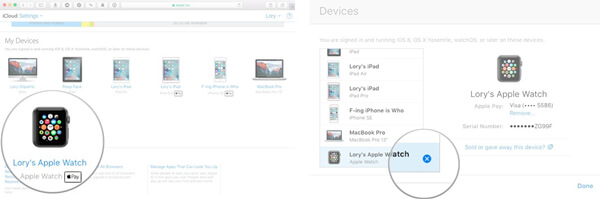 activation verrouillage apple watch sur Mac