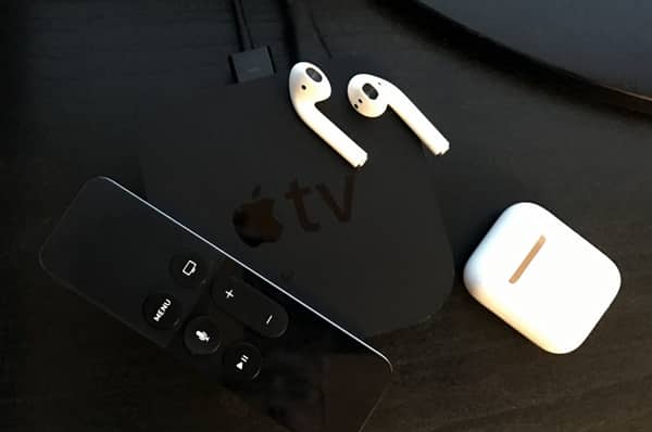 AirPods connecter à Apple TV