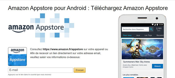 Amazon Appstore pour Android