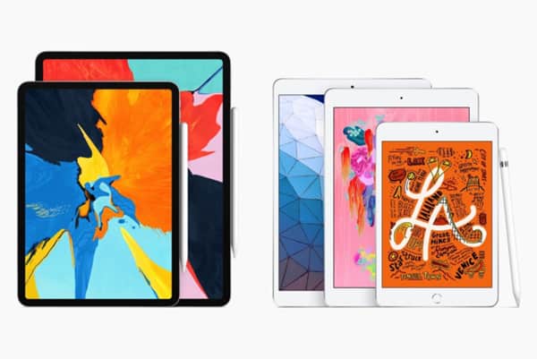 Apple lance nouveaux iPad 2019
