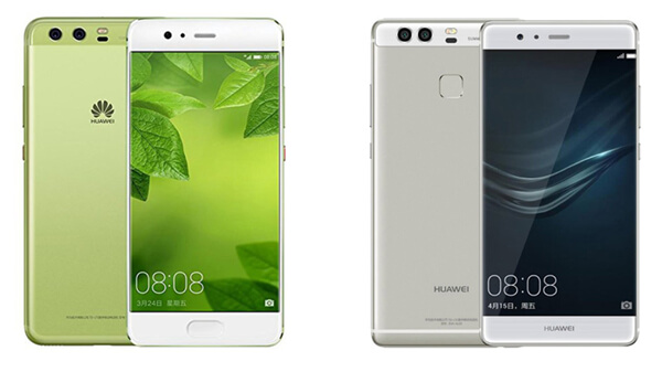 comparison entre Huawei P10 et P9