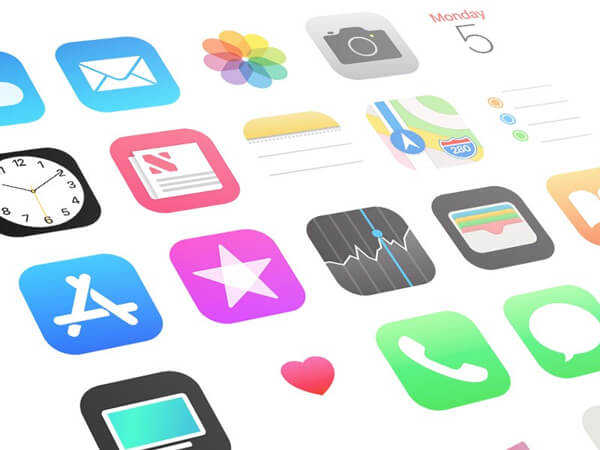 créer icône pour des applications iOS