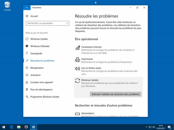 executer troubleshooter Windows 10