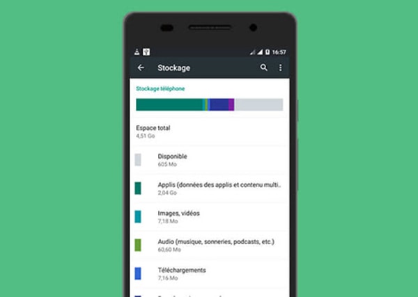 stockage interne android