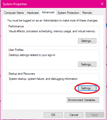 system properties advanced-system-settings